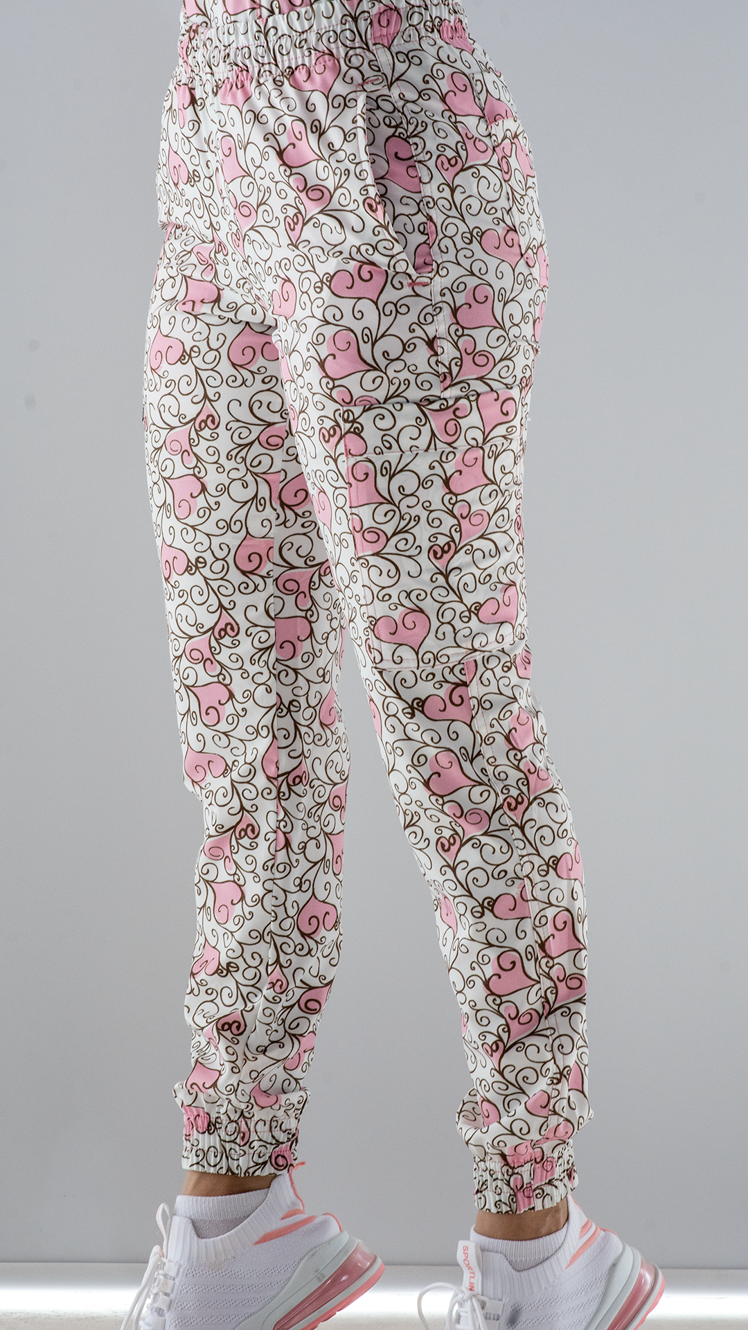 Women's Jogger Estampado Flor Rosa F.W