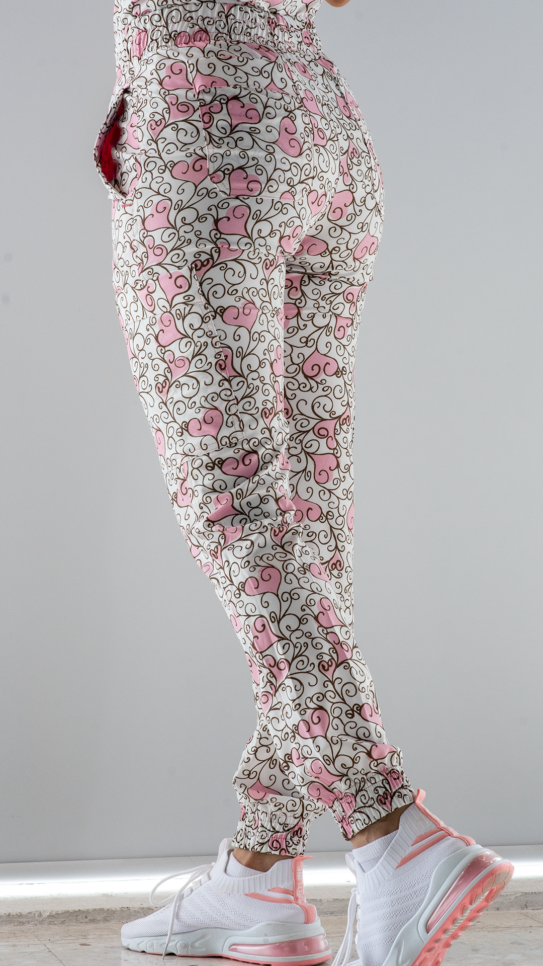 Women's Jogger Estampado Flor Rosa F.W