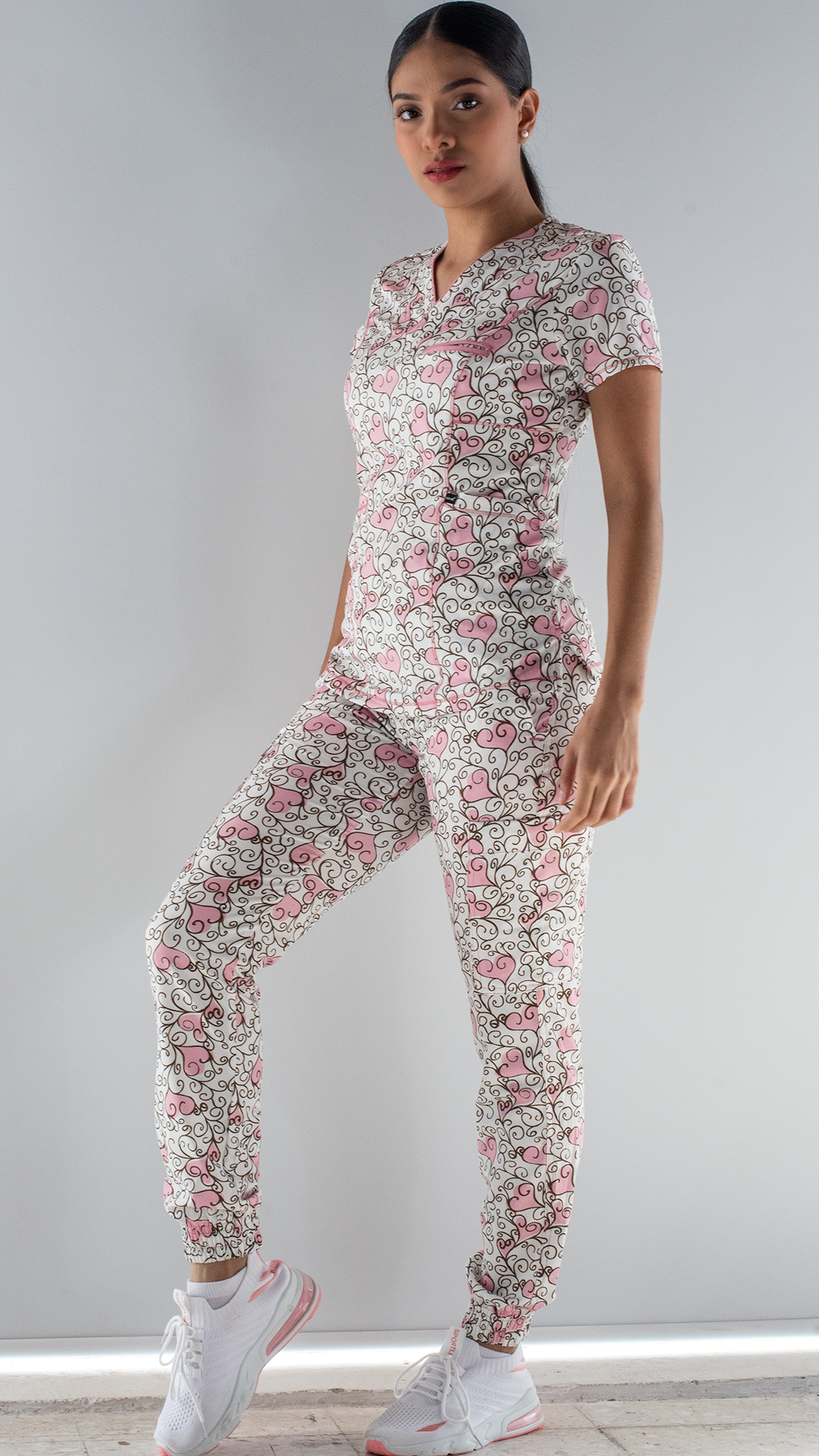 Women's Jogger Estampado Flor Rosa F.W