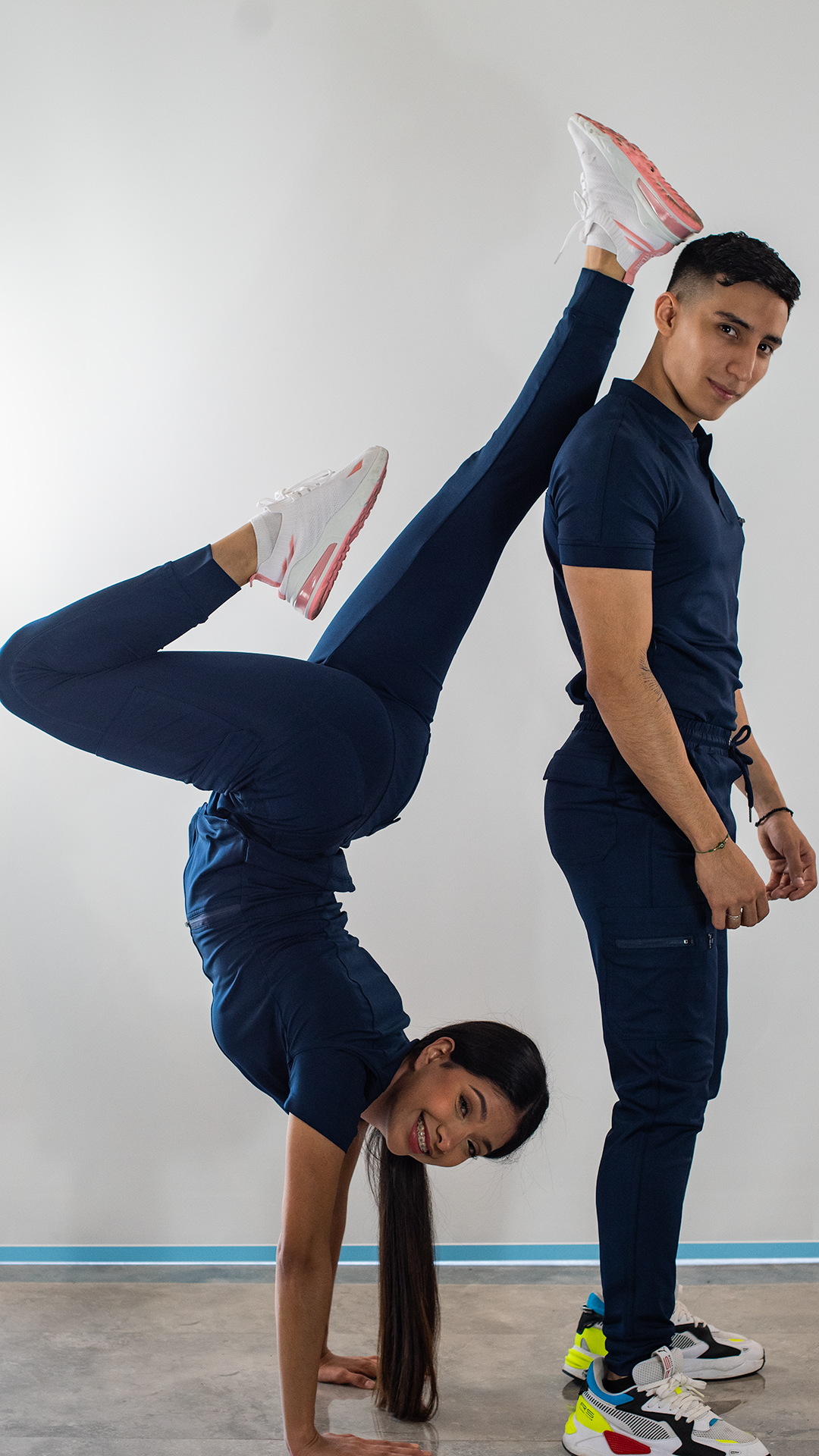 Jogger Quirurgico Hombre 901 Azul Marino Super Stretch
