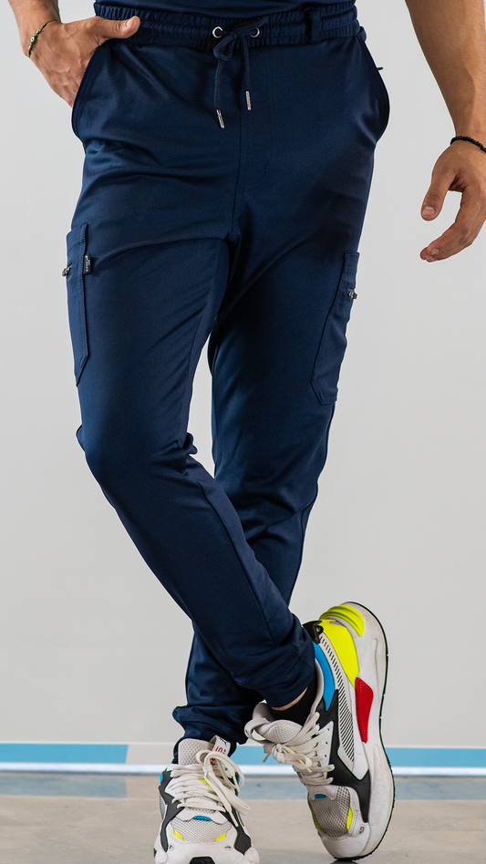 Jogger Quirurgico Hombre 901 Azul Marino Super Stretch