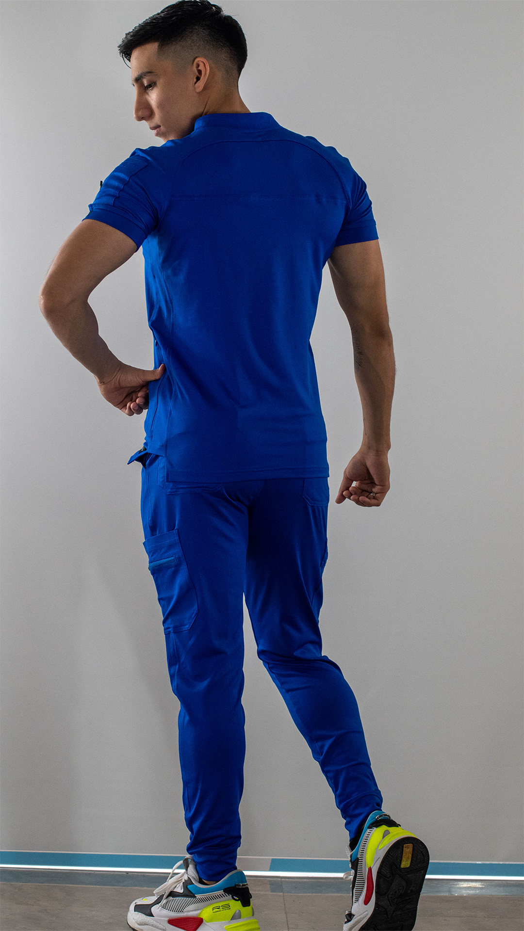Men’s Scrub Jogger 901 Lapis Blue Super Stretch