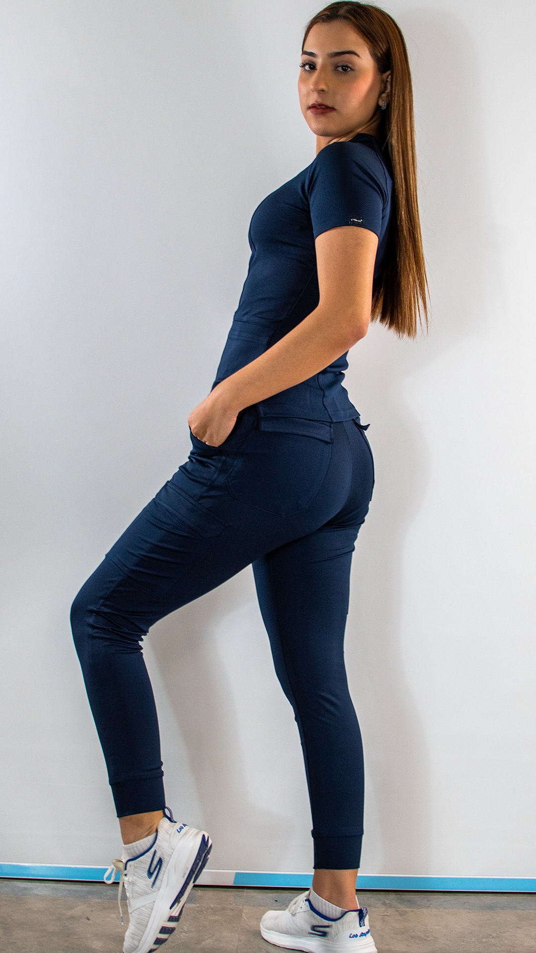 Women’s Top 901 Navy Super Stretch