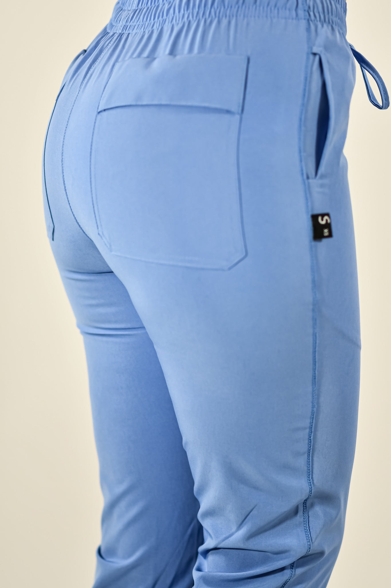 Calças Mulher Fways French Blue 4 bolsas